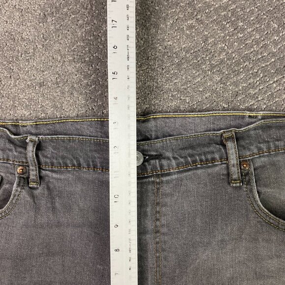 Levi's 569 Jeans Men's 40 x 30 Gray Black Fits 42 x 28 - Picture 10 of 14